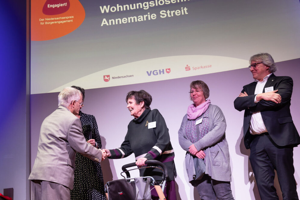 Annemarie Streit - Wohnungslosen Hilfe